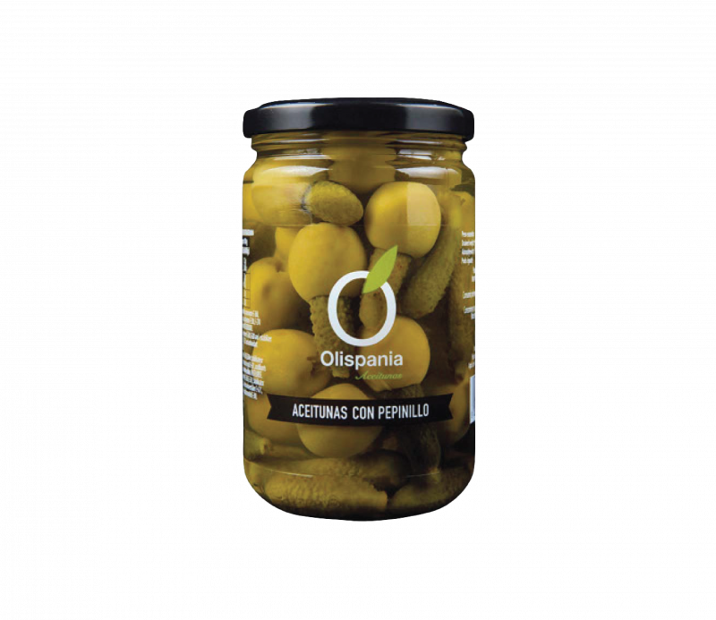 Olives stuffed with Cucumbers