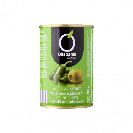 Olispania Olives stuffed with Jalapeño 10oz
